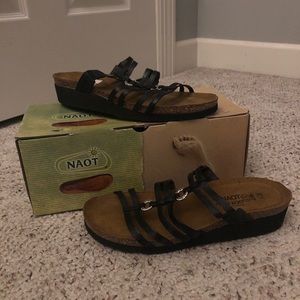 Naot sandals (never worn)